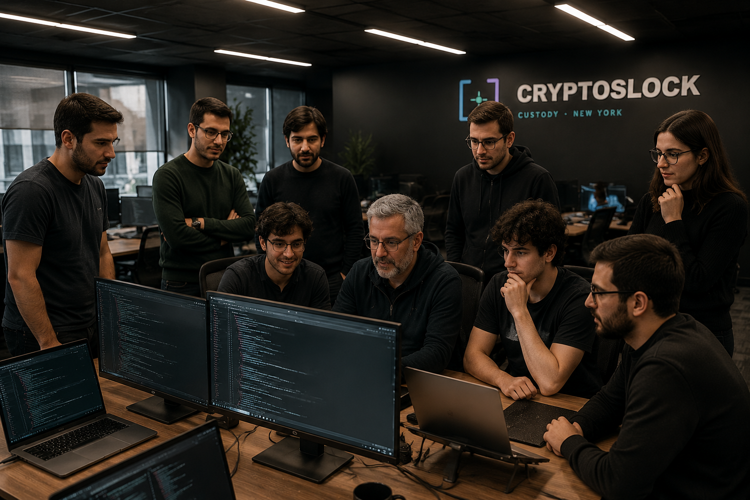 Cryptoslock team in session